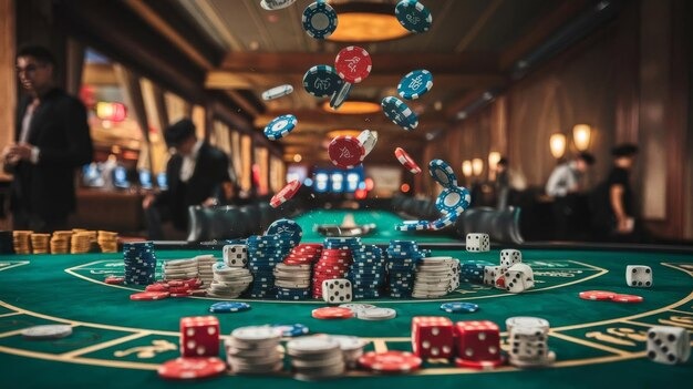 Andar Bahar live studio dealer dealing cards